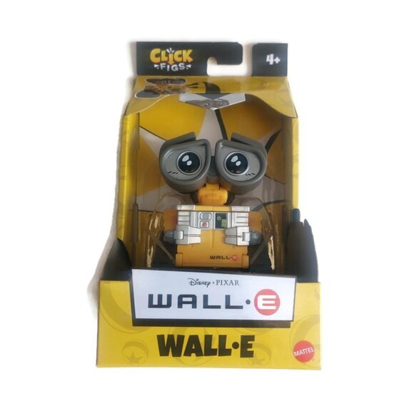 Disney Pixar Click Figs Wall-E Small Waste Collector Robot 3" Figure Movie Toy - Picture 1 of 3
